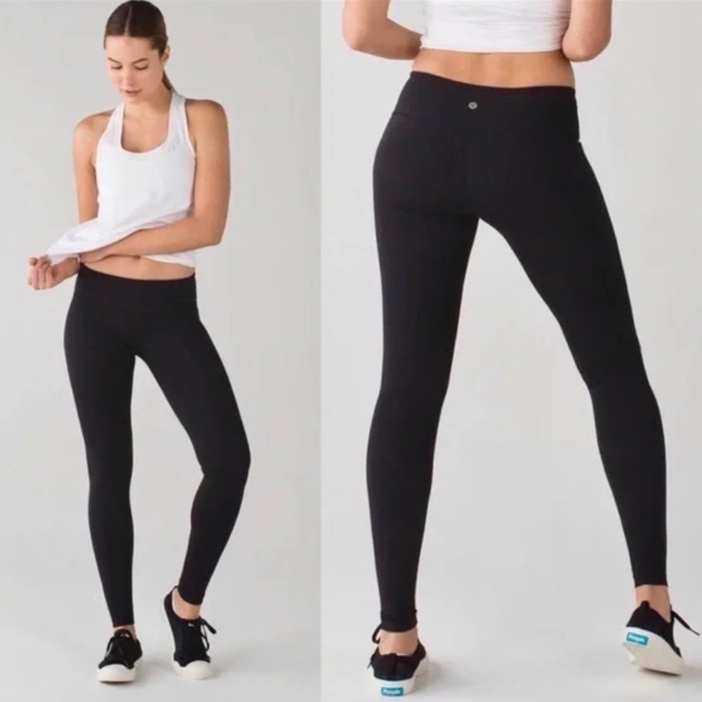 Lululemon Wunder black leggings 4.